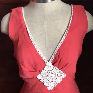 Jonathan Martin women’s sheer sleeveless dress